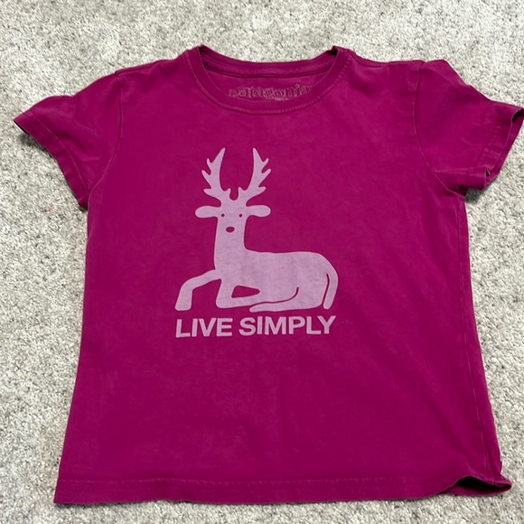 Girls Patagonia T Shirt - Picture 1 of 2